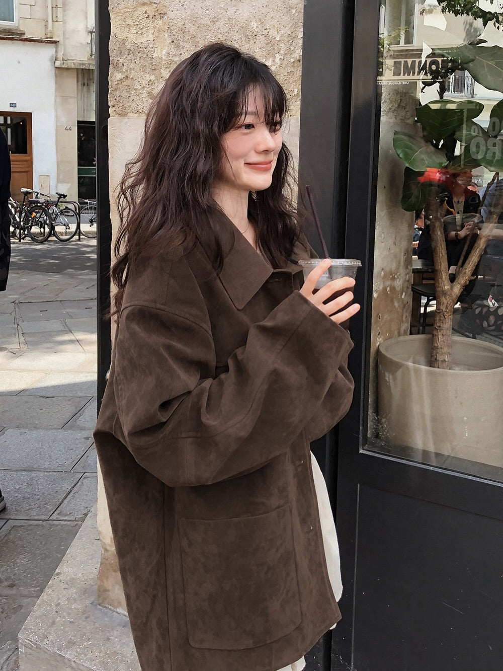dalia suede jacket