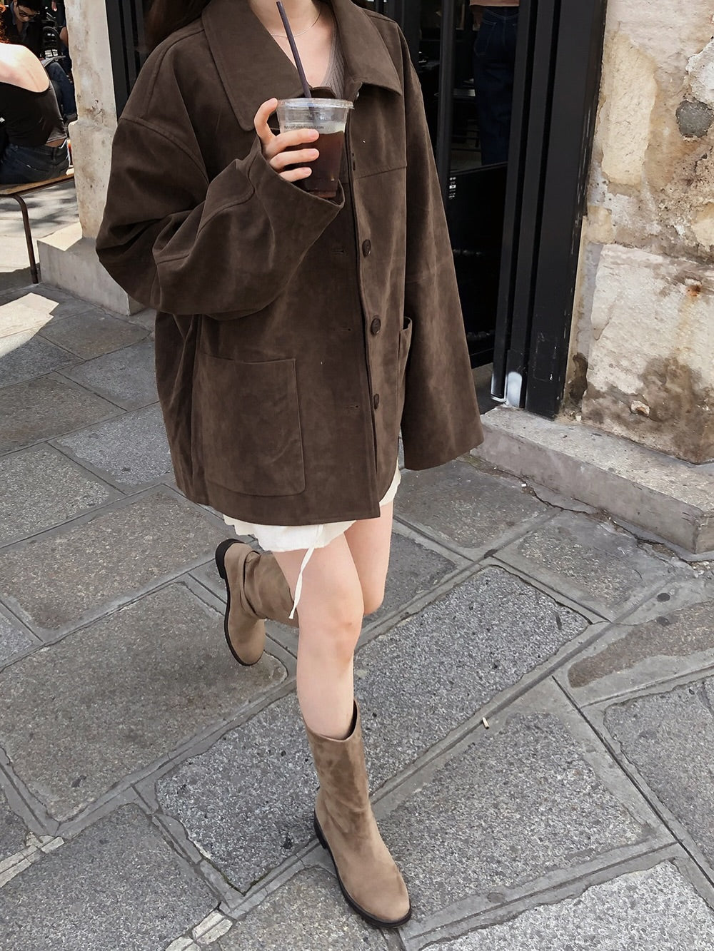dalia suede jacket