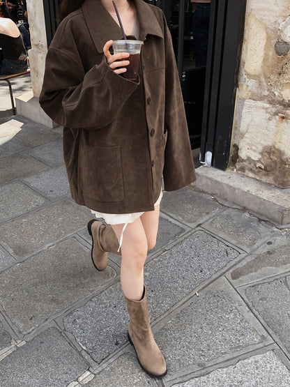 dalia suede jacket
