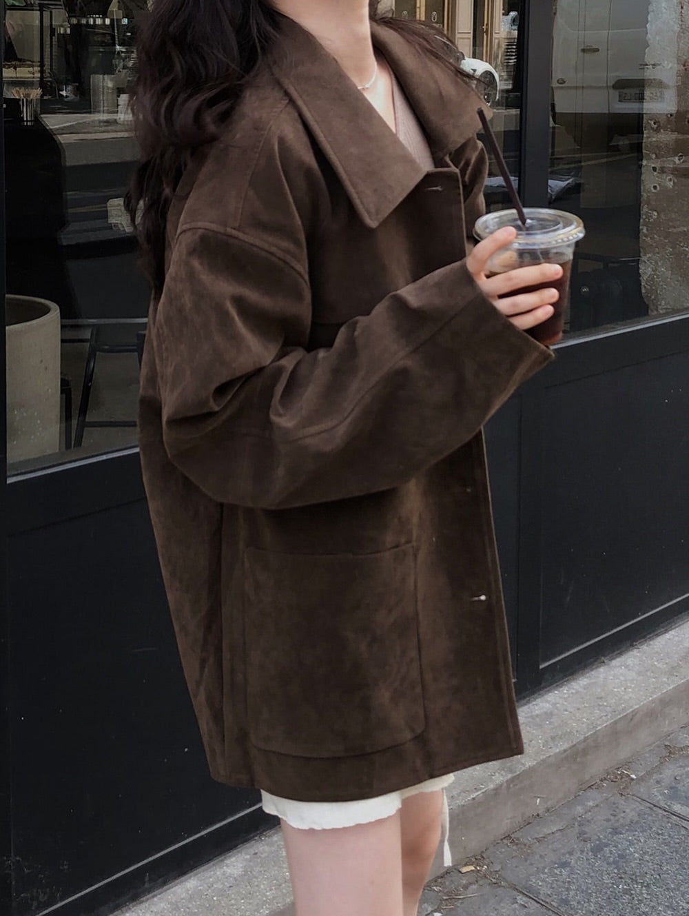 dalia suede jacket