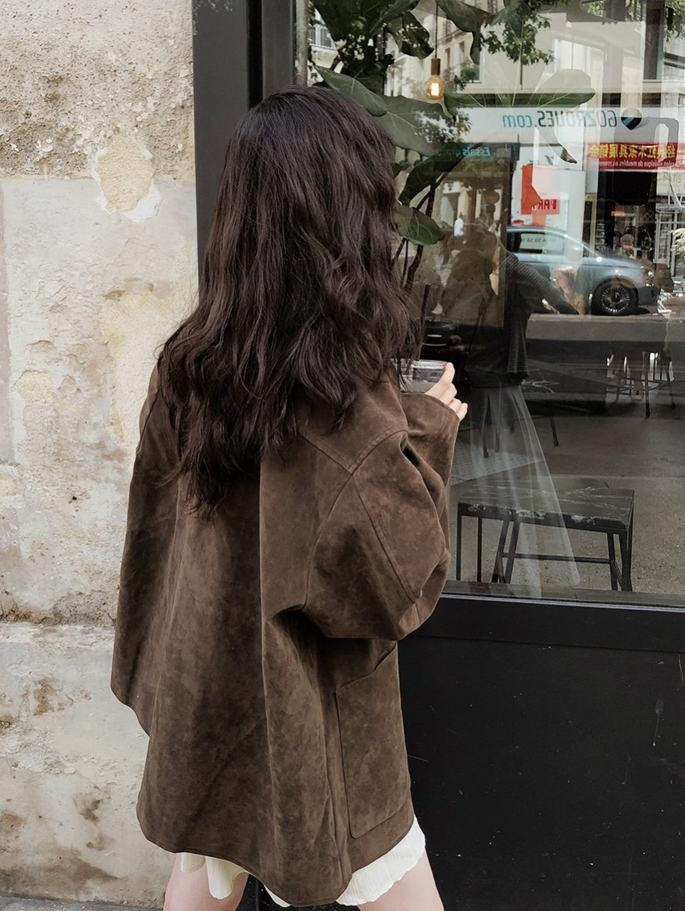 dalia suede jacket