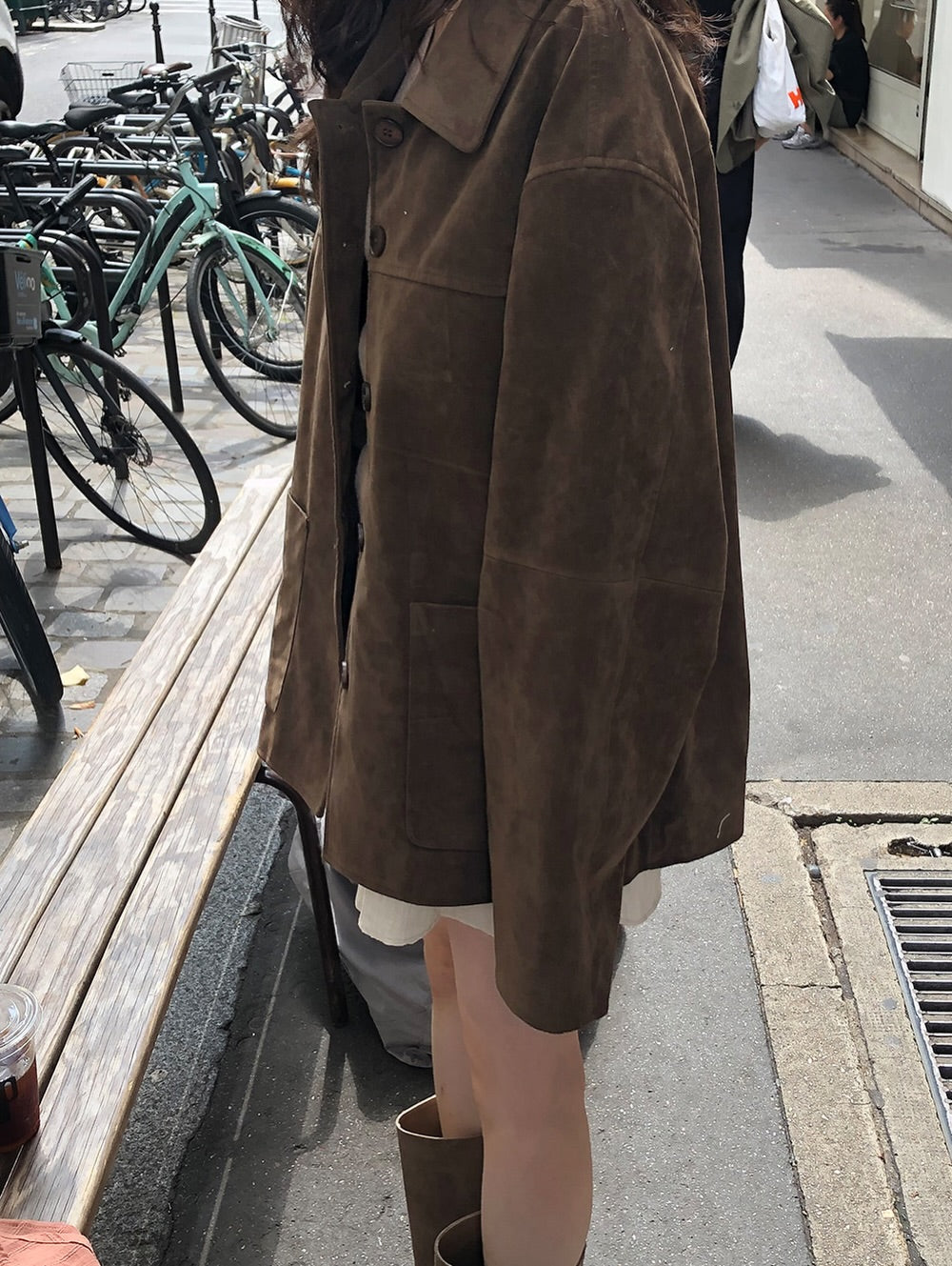 dalia suede jacket