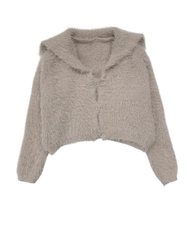 sera crop cardigan