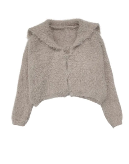 sera crop cardigan