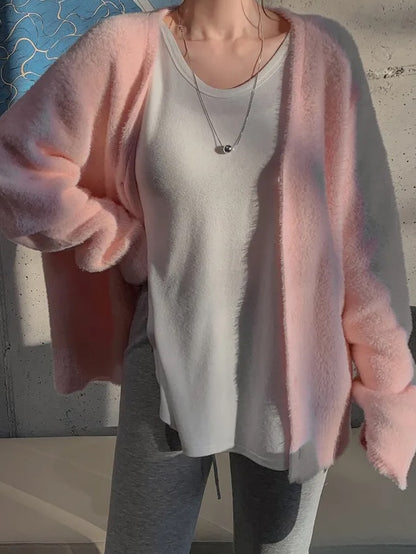 indie wool cardigan
