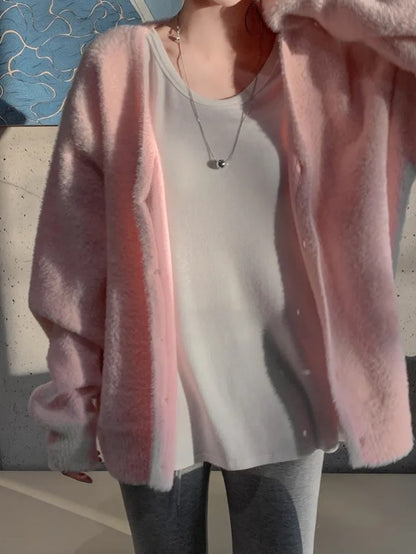 indie wool cardigan