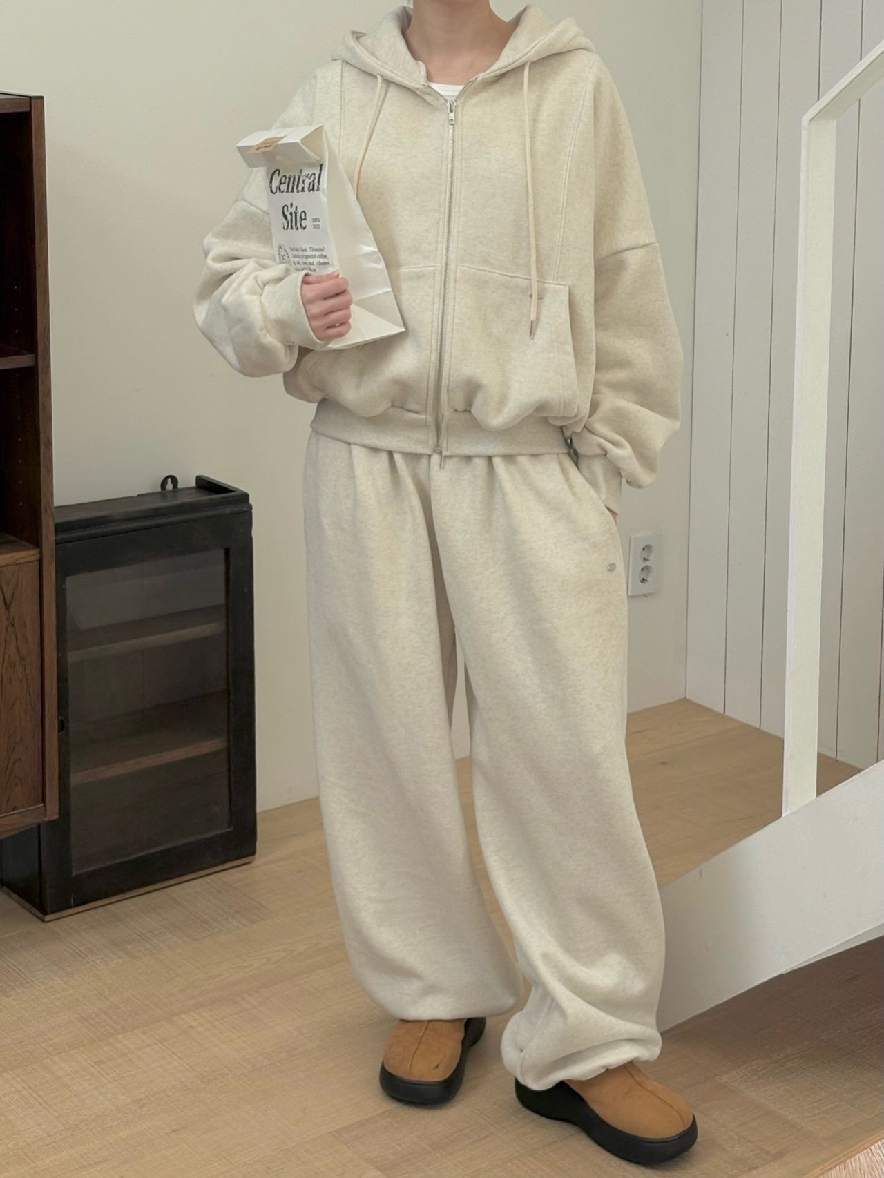 comfrt fleece set (2pcs)