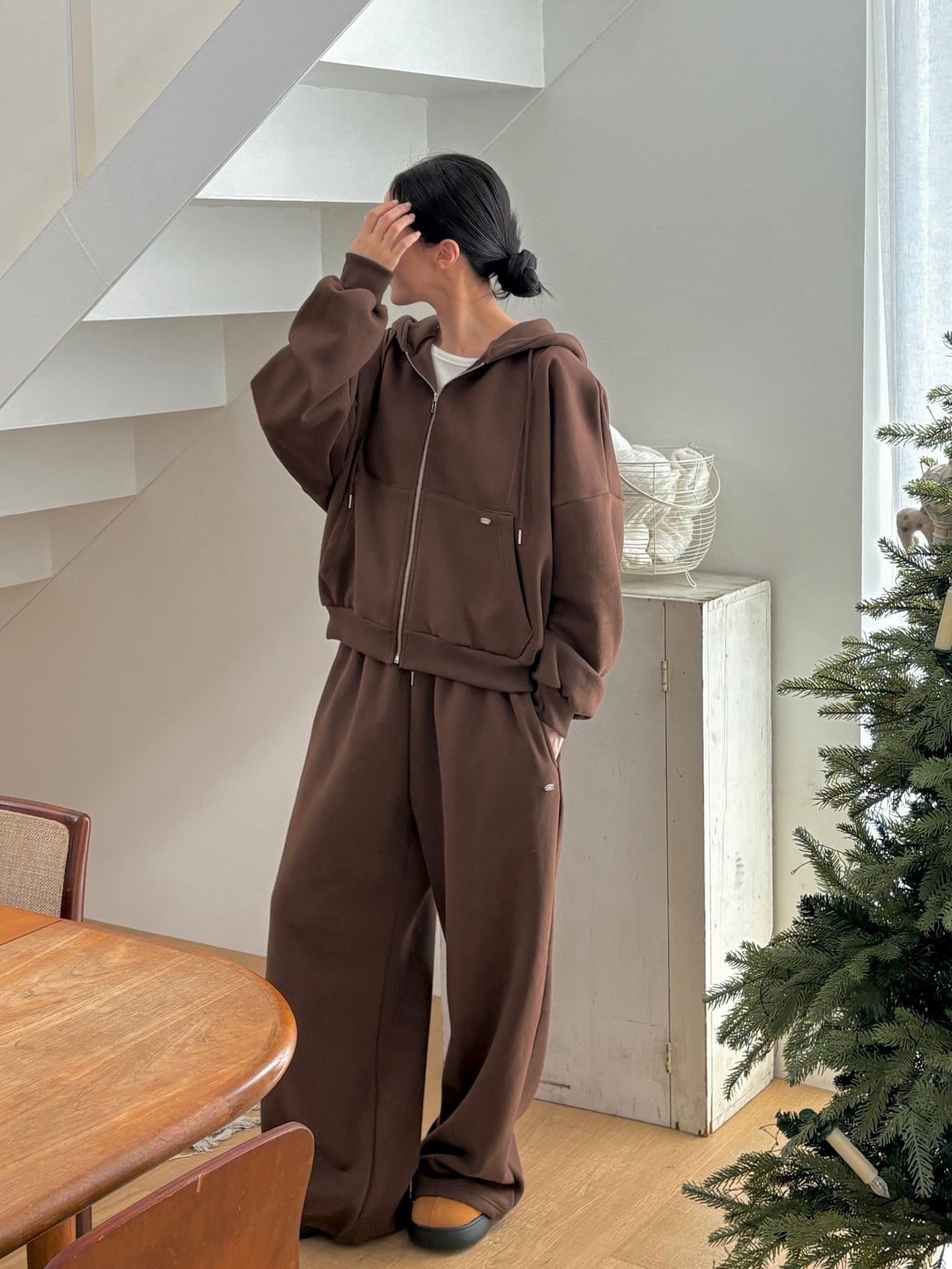 comfrt fleece set (2pcs)