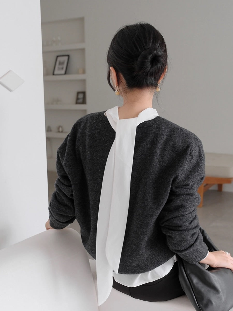 laud tie blouse