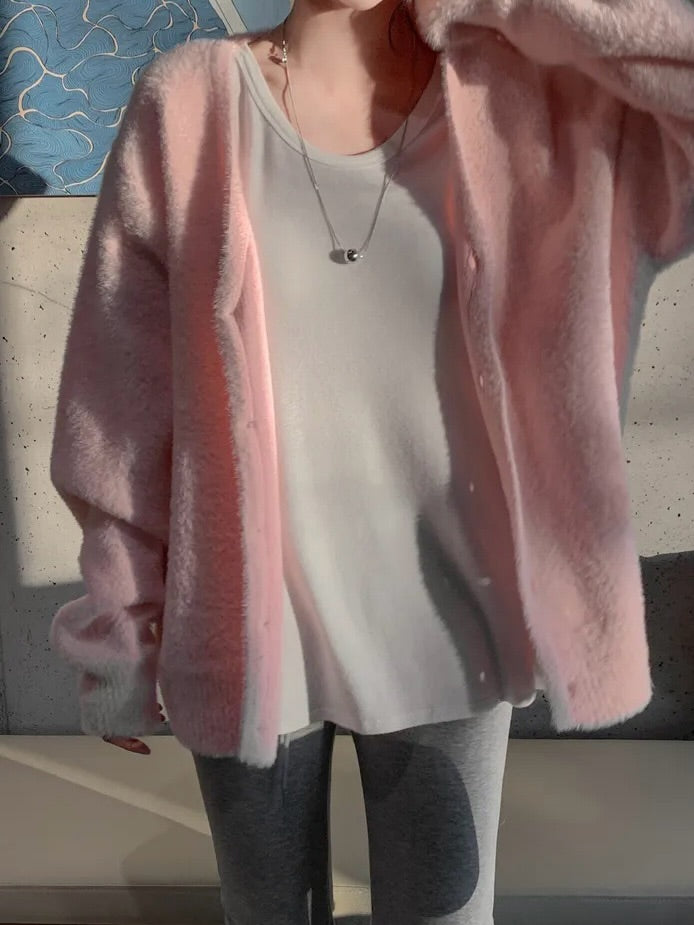 indie wool cardigan