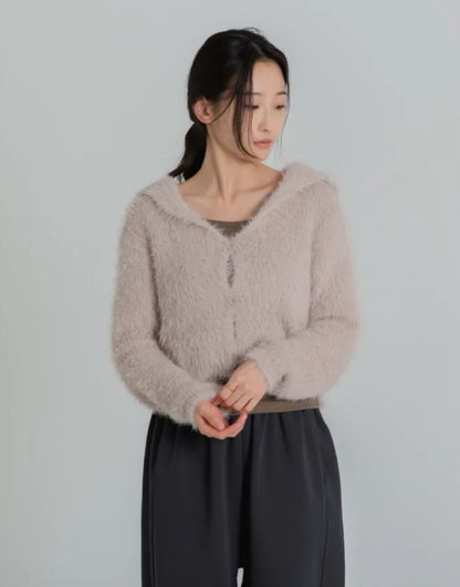 sera crop cardigan