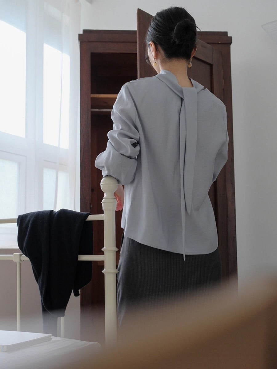 laud tie blouse