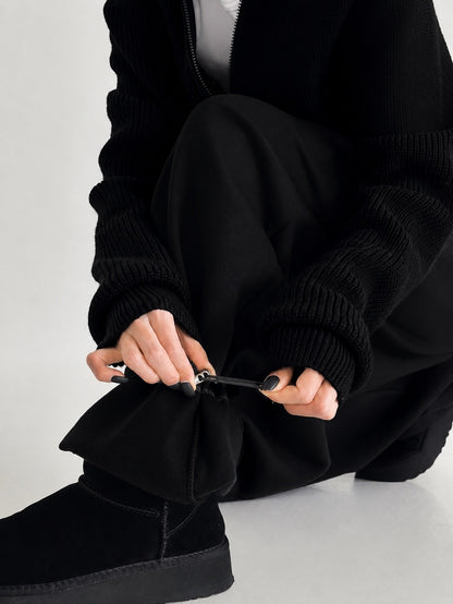 maris fleece string pants