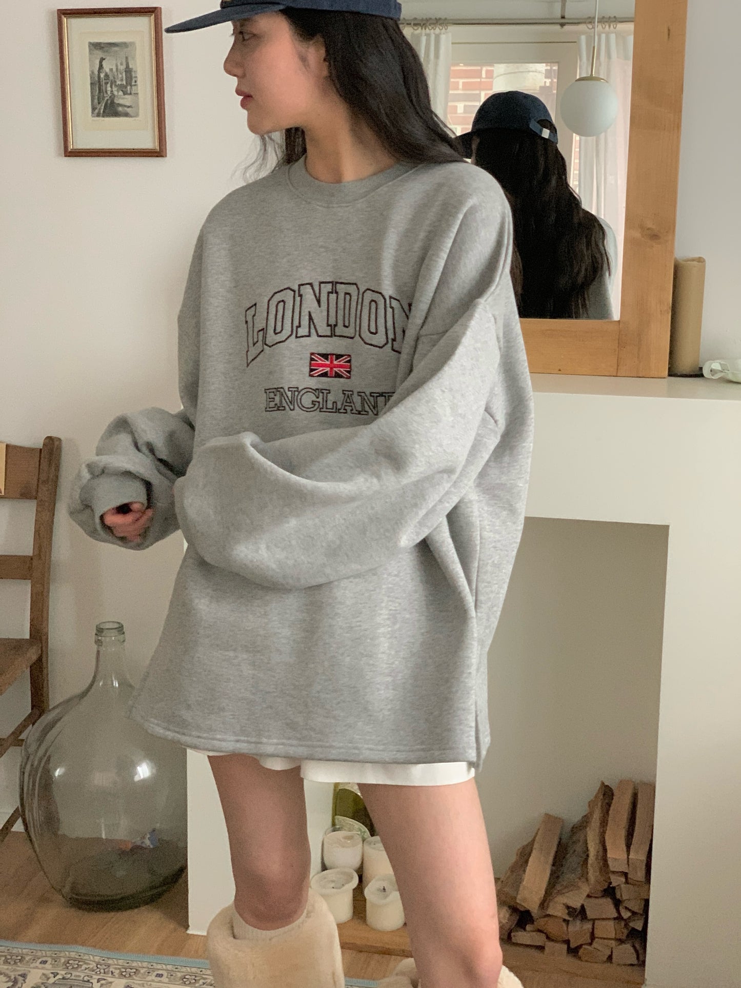 london fleece top