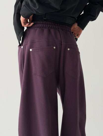 rivel fleece barrel pants