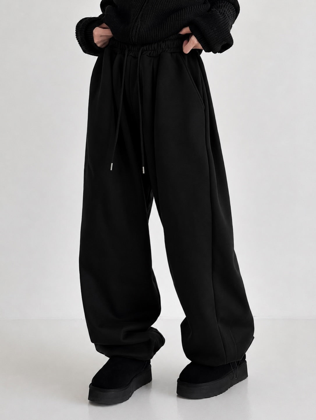 maris fleece string pants