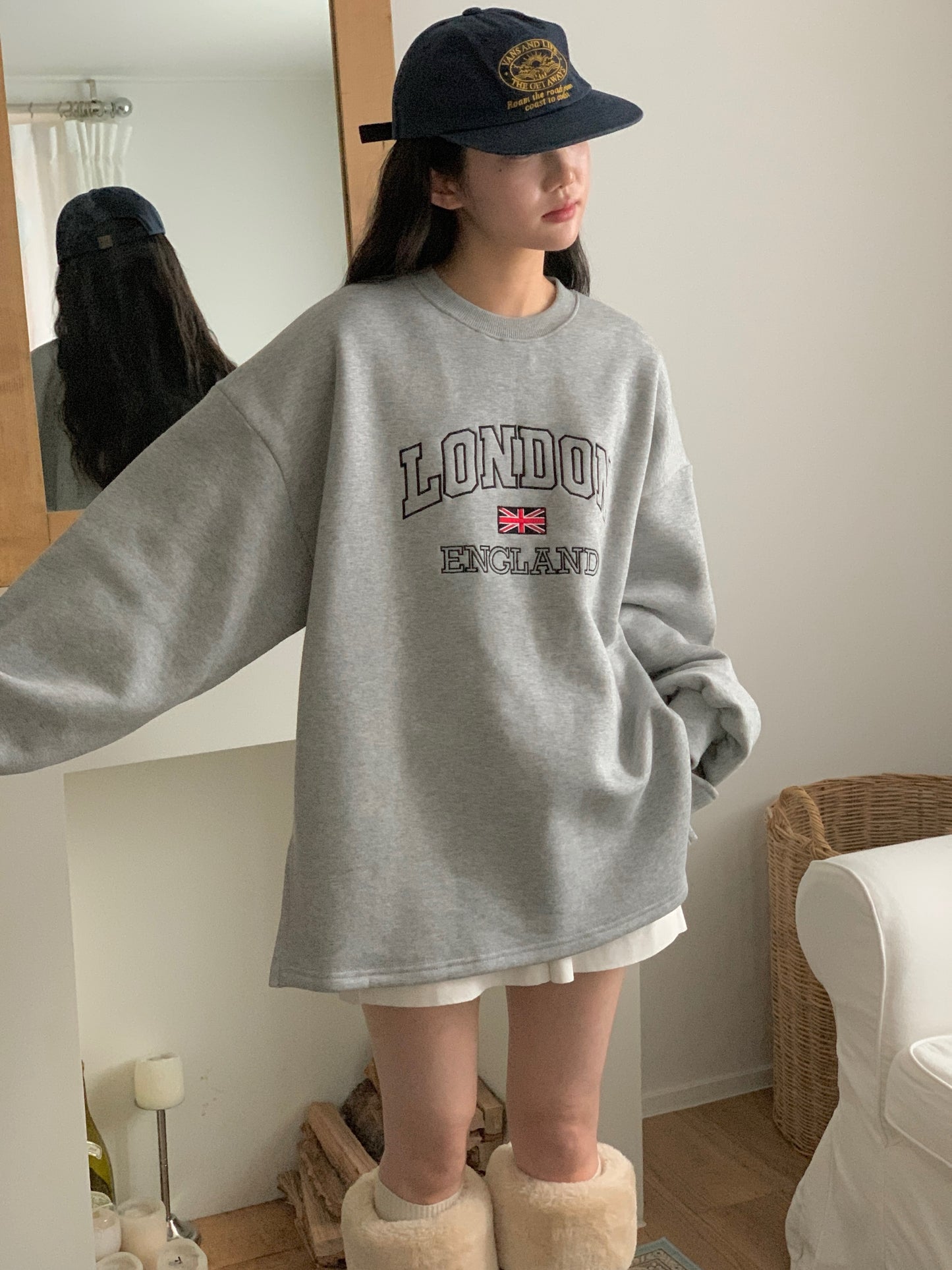 london fleece top