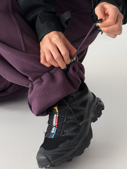 rivel fleece barrel pants