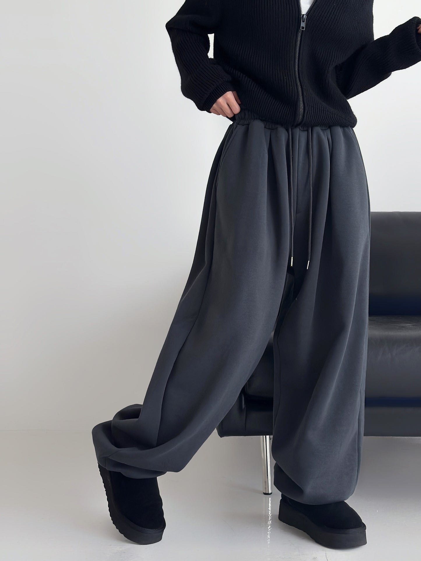 maris fleece string pants