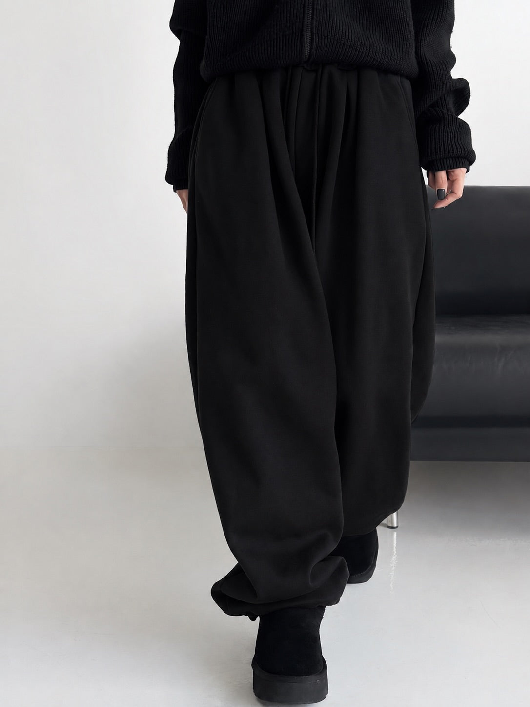 maris fleece string pants