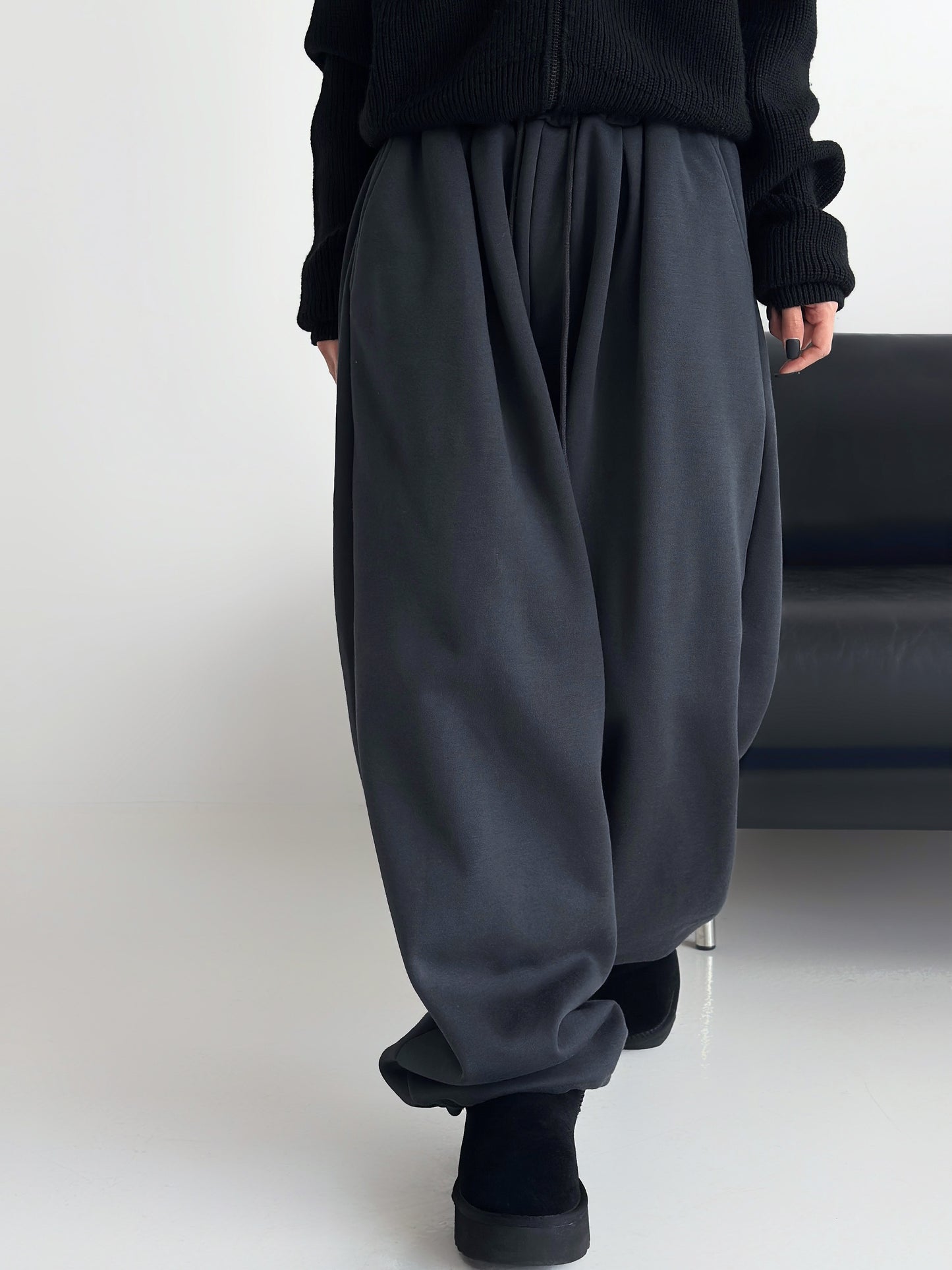 maris fleece string pants