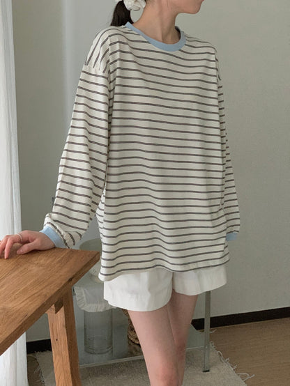 cloud striped tee (pre-order)