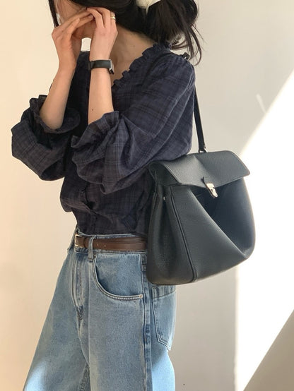 tulia frill blouse (pre-order)