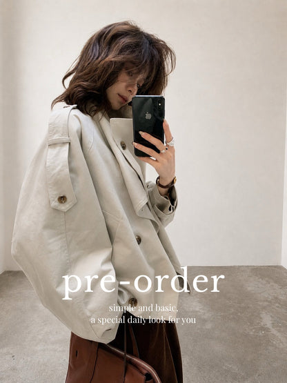 goldie trench jacket (pre-order)