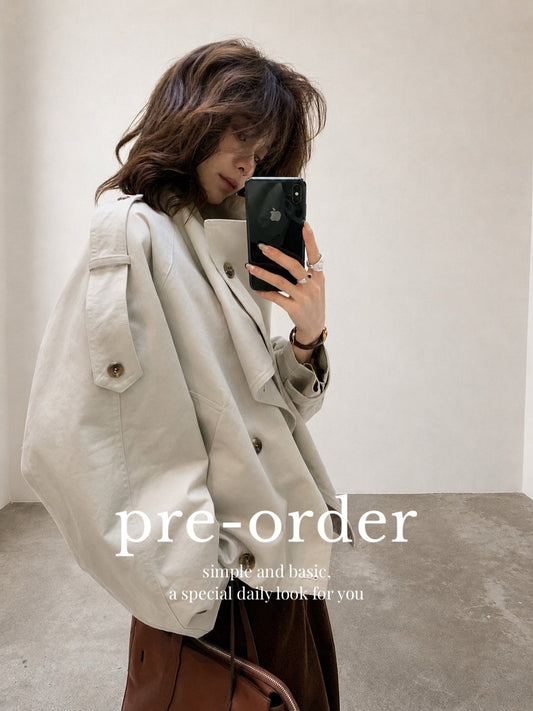 goldie trench jacket (pre-order)