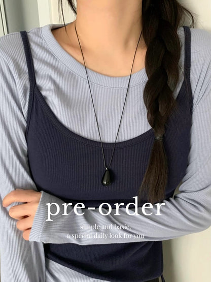 noir drop necklace (pre-order)