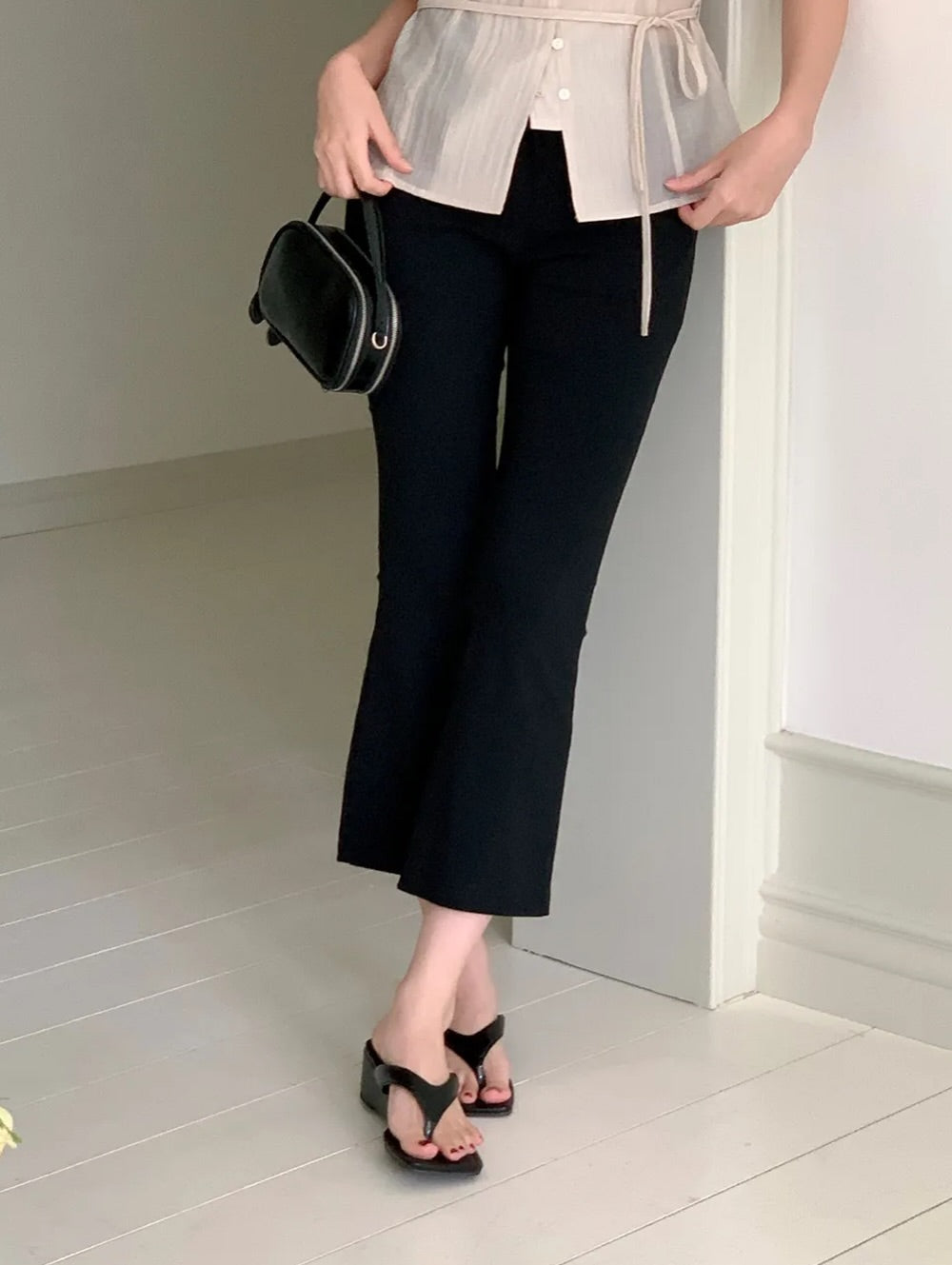 issel capri banding pants (pre-order)