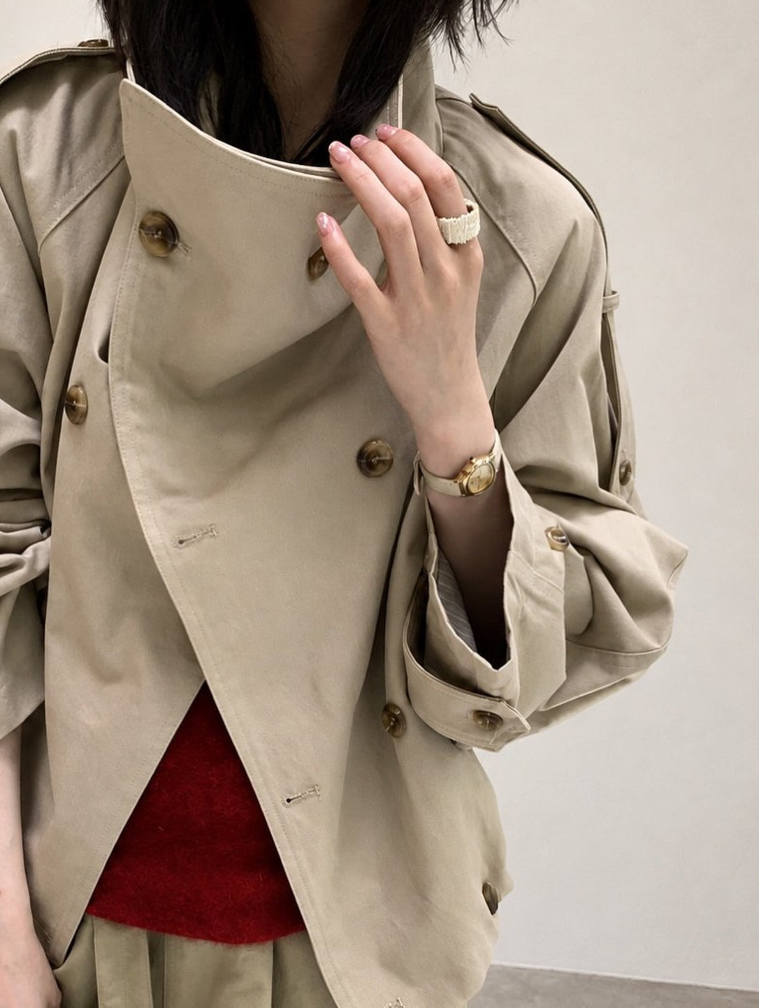 goldie trench jacket (pre-order)