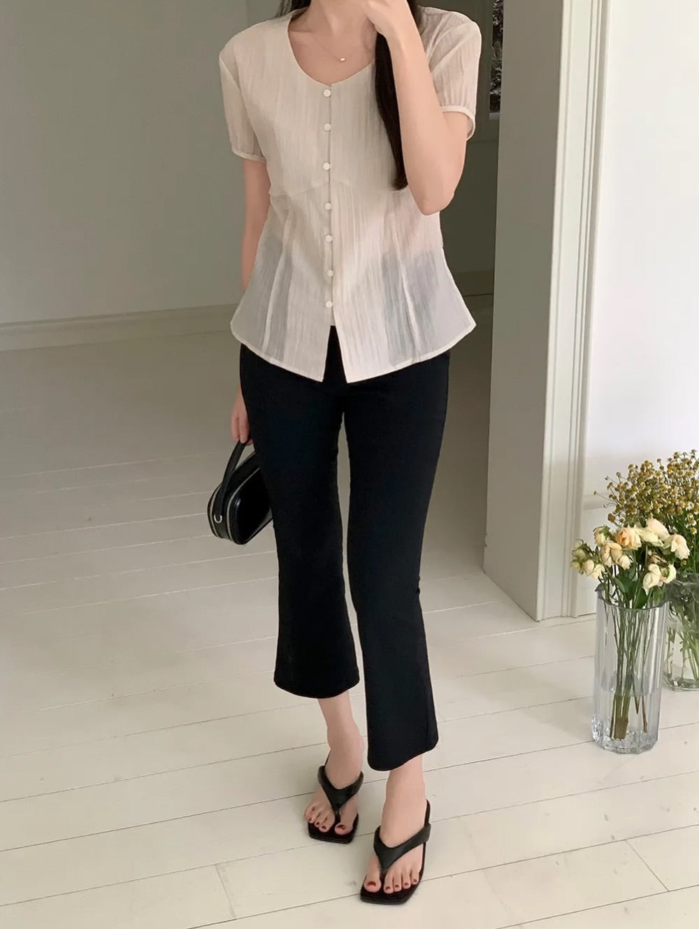 issel capri banding pants (pre-order)
