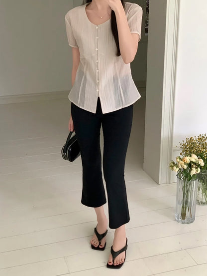 issel capri banding pants (pre-order)