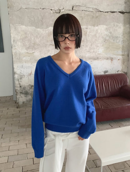reina v-neck knit (pre-order)
