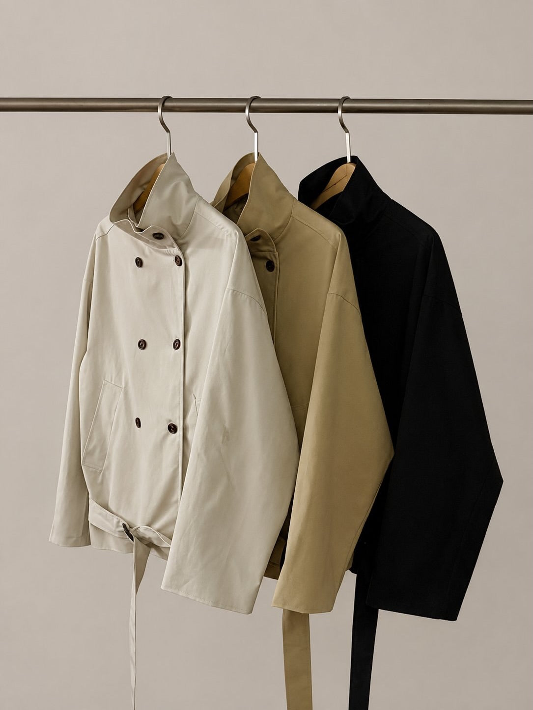 crema belt jacket (pre-order)