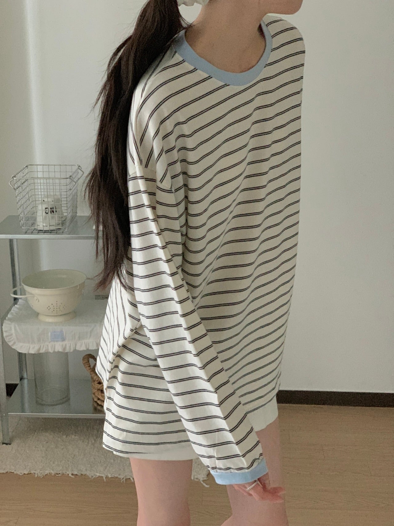 cloud striped tee (pre-order)