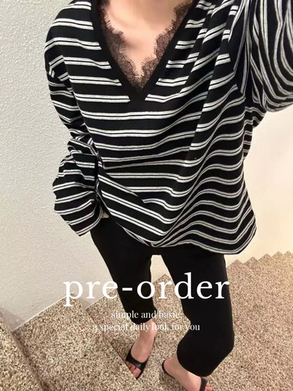 blanc lace tee (pre-order)