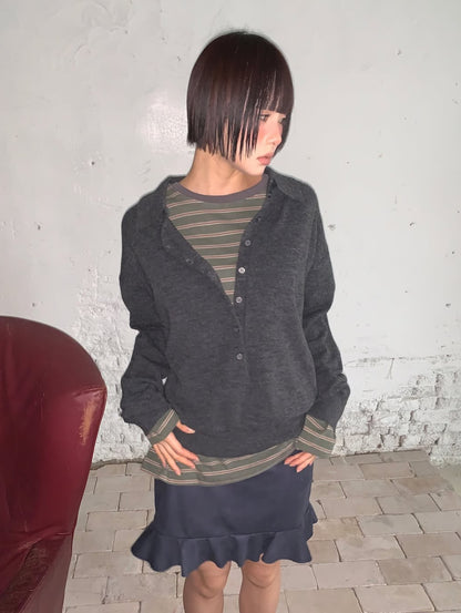 benette button knit (pre-order)