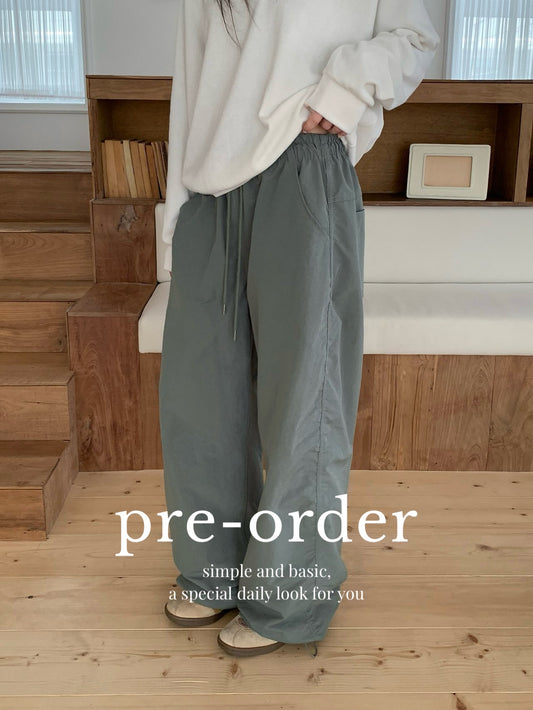 spring string pants (pre-order)