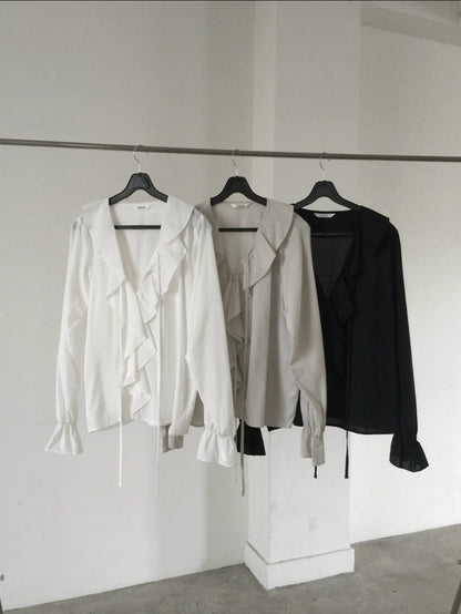 zelda frill blouse (pre-order)