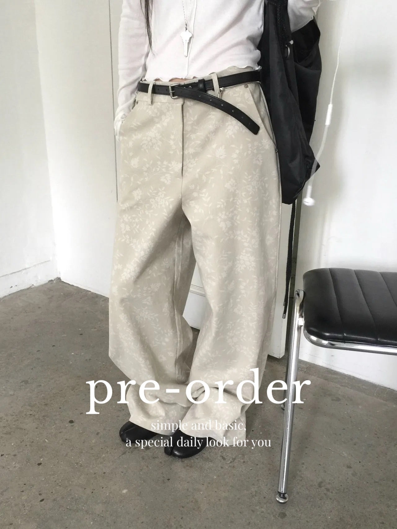 helen flower pants (pre-order)