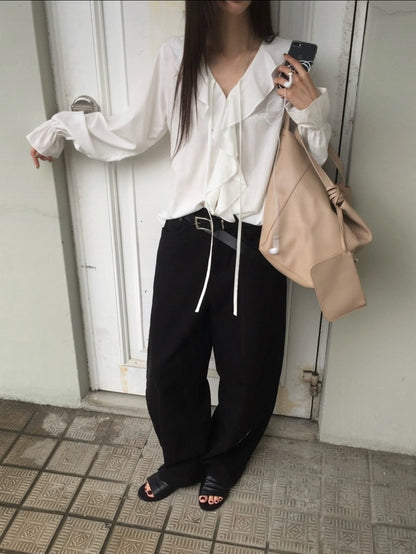 zelda frill blouse (pre-order)