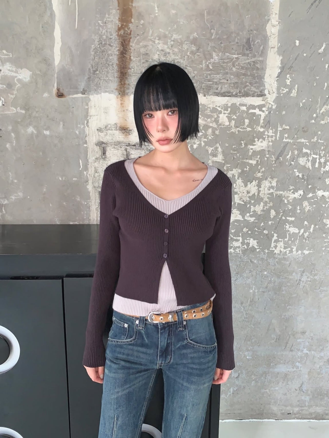 layered warmer cardigan (pre-order)