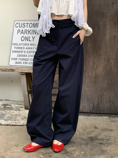 nora barrel cotton slacks (pre-order)
