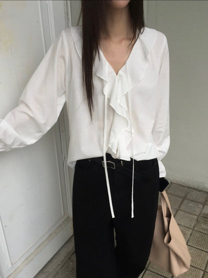 zelda frill blouse (pre-order)
