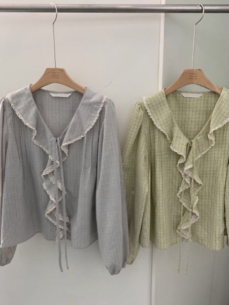 dain frill blouse (pre-order)