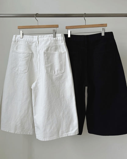 bermuda cotton wide pants (pre-order)