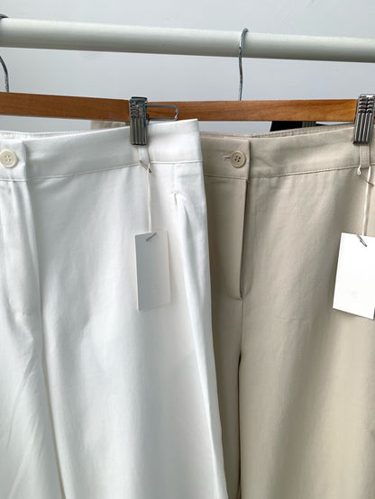 nora barrel cotton slacks (pre-order)