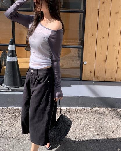 bermuda cotton wide pants (pre-order)